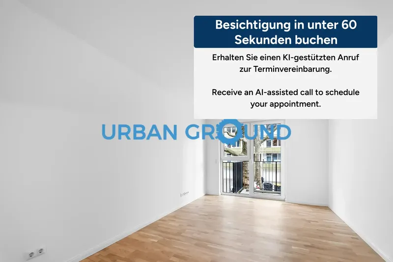 Unmöbliertes Studio mit EBK in Lichtenberg — photo 1